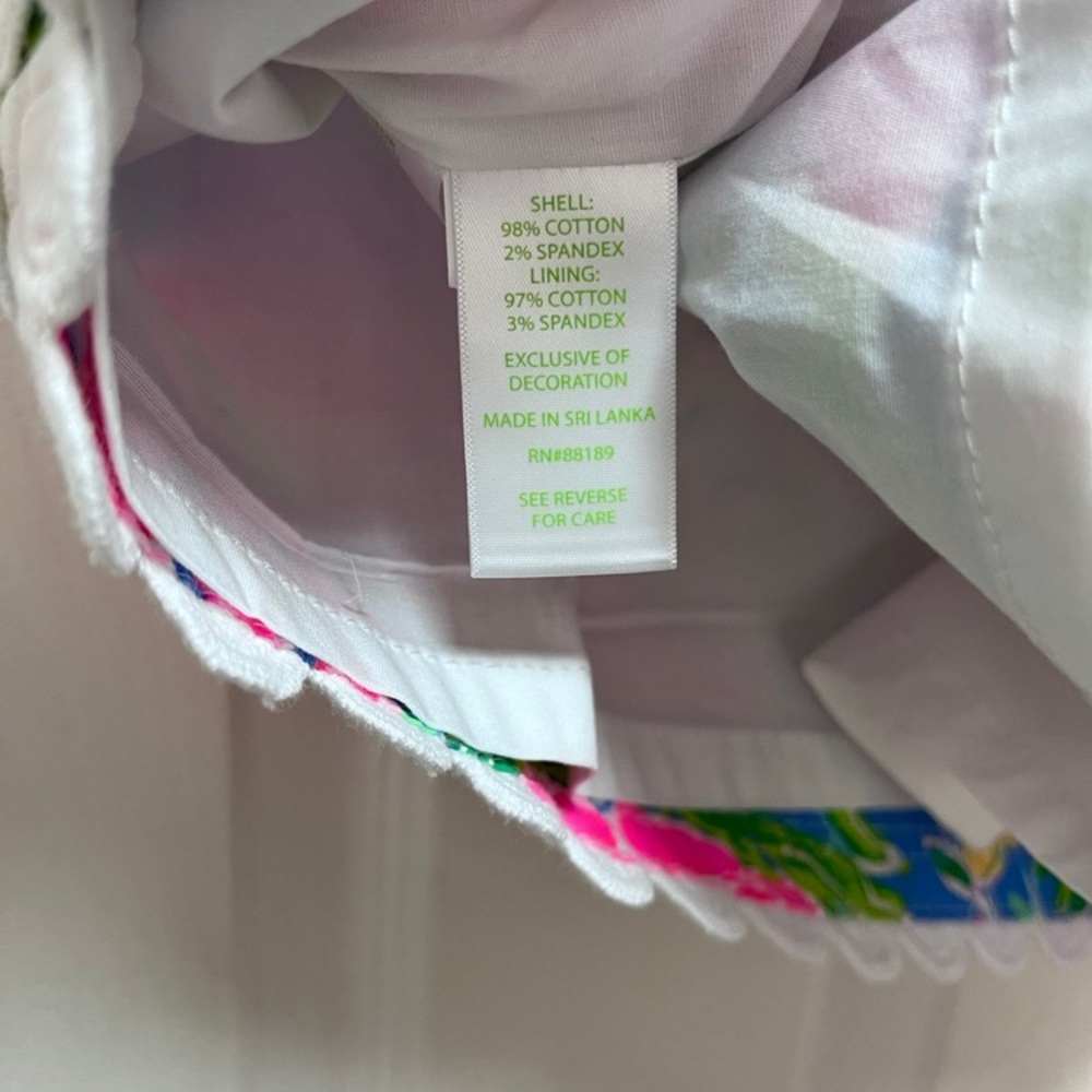 NWT Lilly Pulitzer Mini Skirt - Sz 00 - Picture 4 of 4